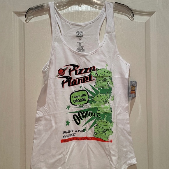 NWT Pizza Planet Tank Top - Picture 1 of 3